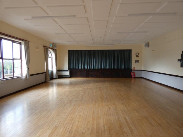 Loders Village Hall - New Curtains and accoustic panels.jpg